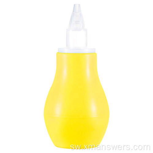 Custom mtoto pua safi silicone mtoto nasal aspirator.